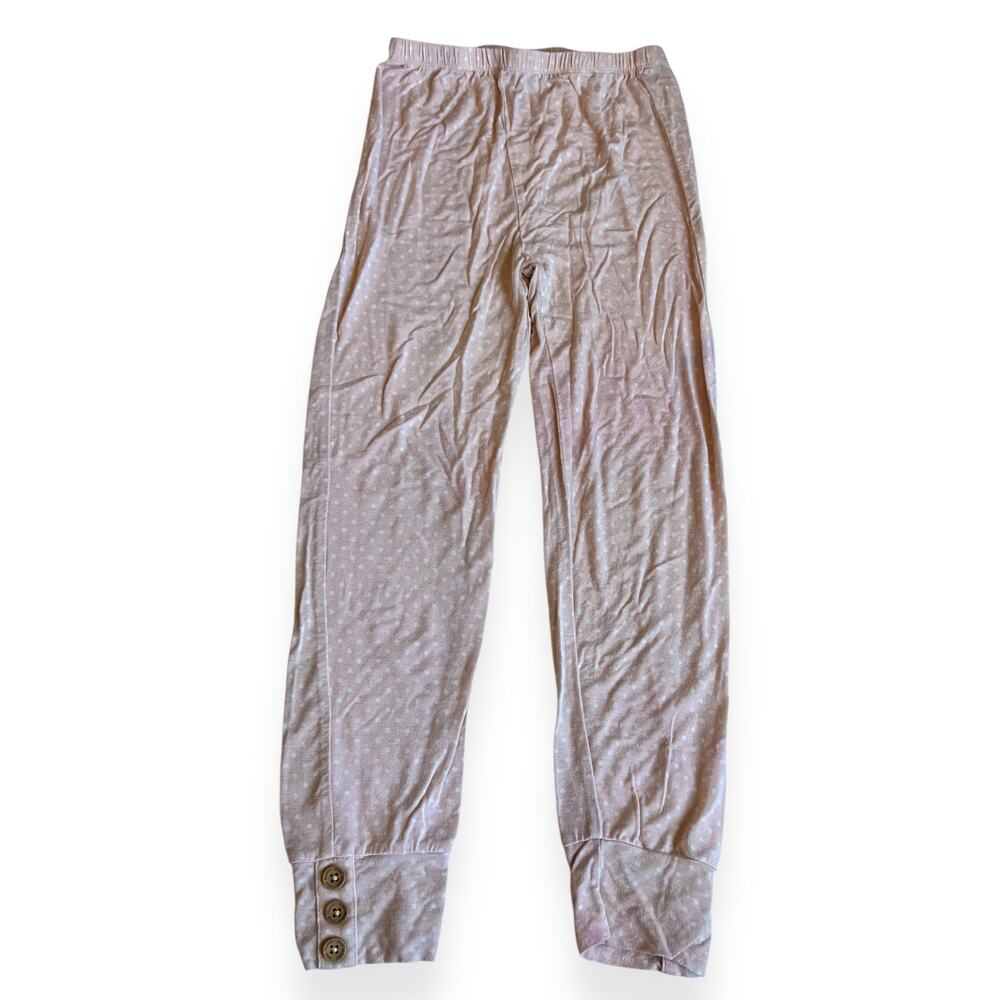 Posh Peanut Pink Polka Dot Bamboo Pants